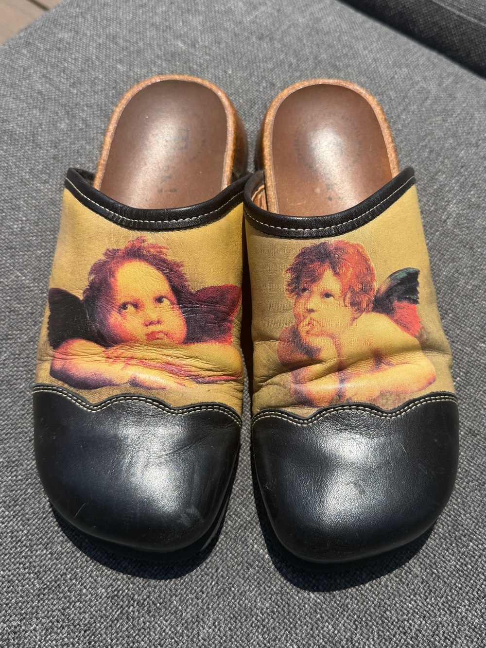 Think! Vintage Cherub Clogs